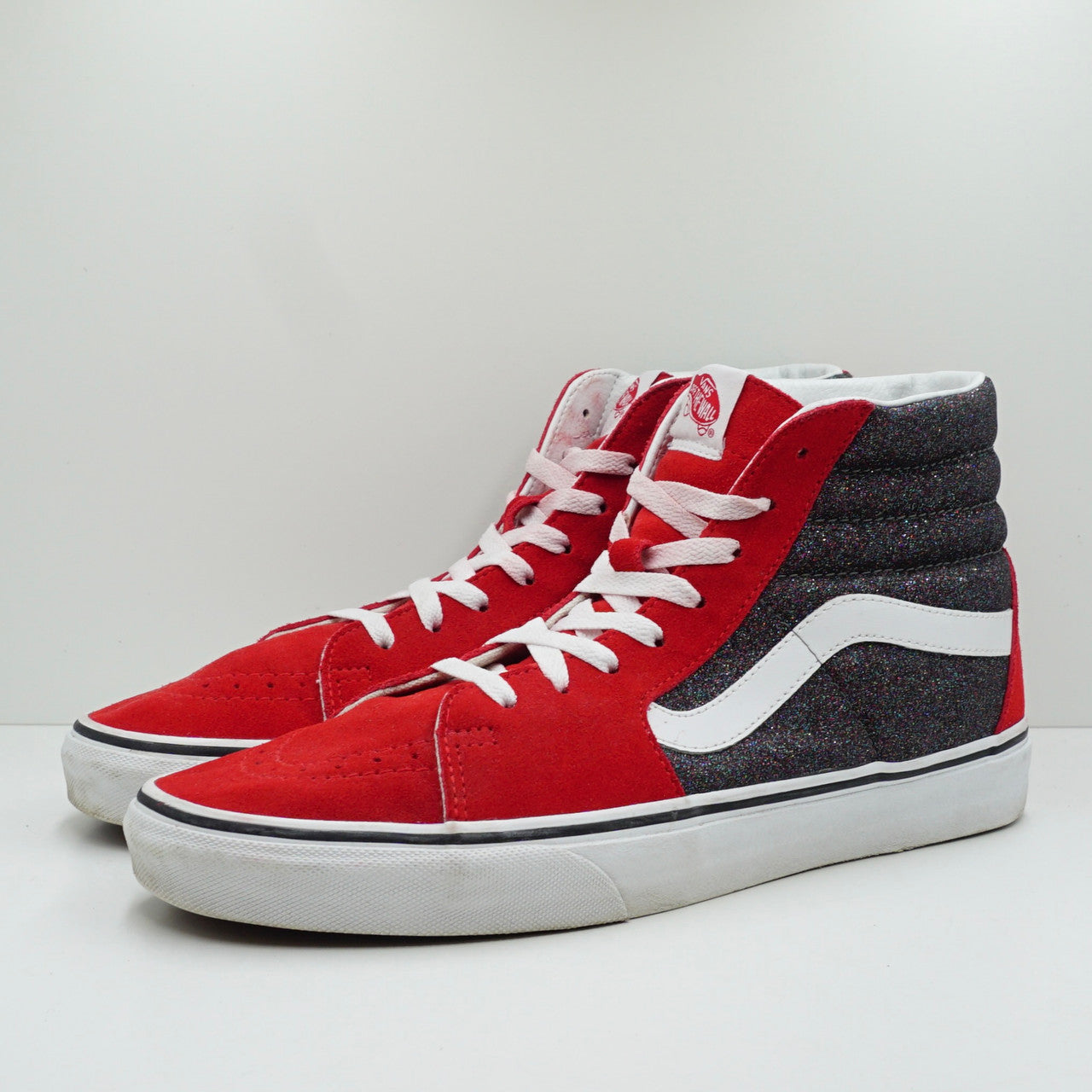 Vans Sk8 Hi Red/Glitter