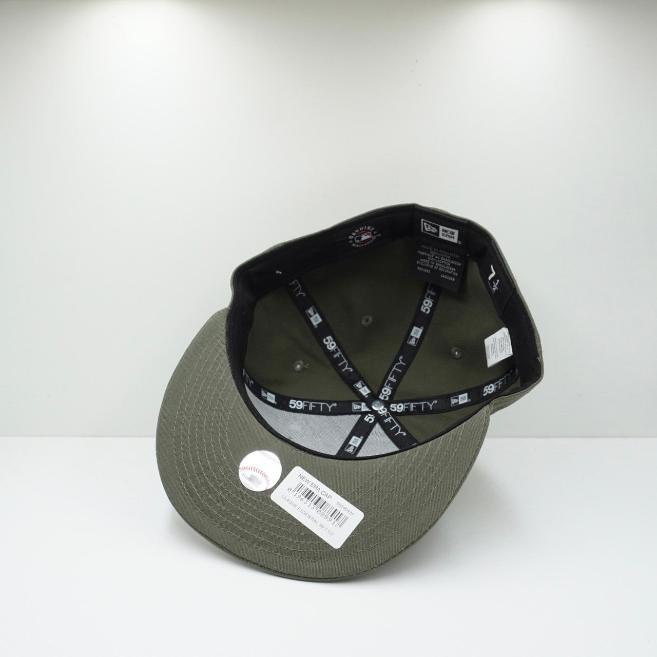 New Era Yankees Fitted Cap Olive Green