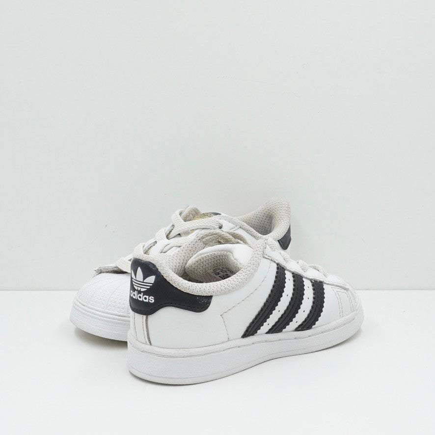 Adidas Superstar White Black Toddler