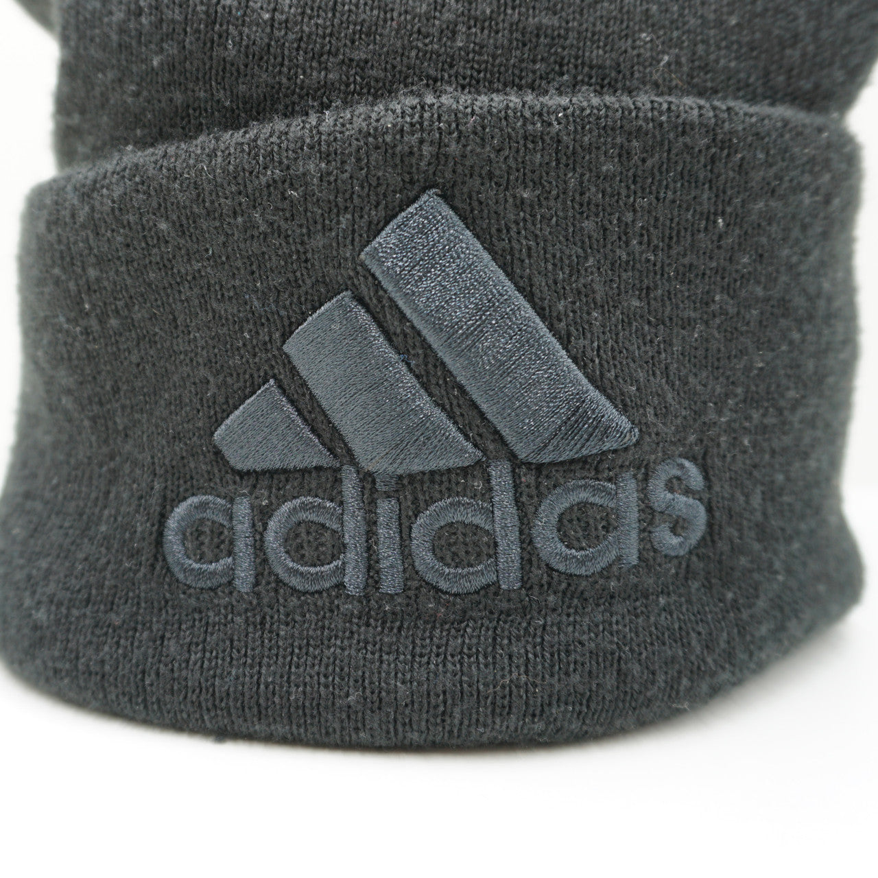 Adidas Black Three Stripes Beanie