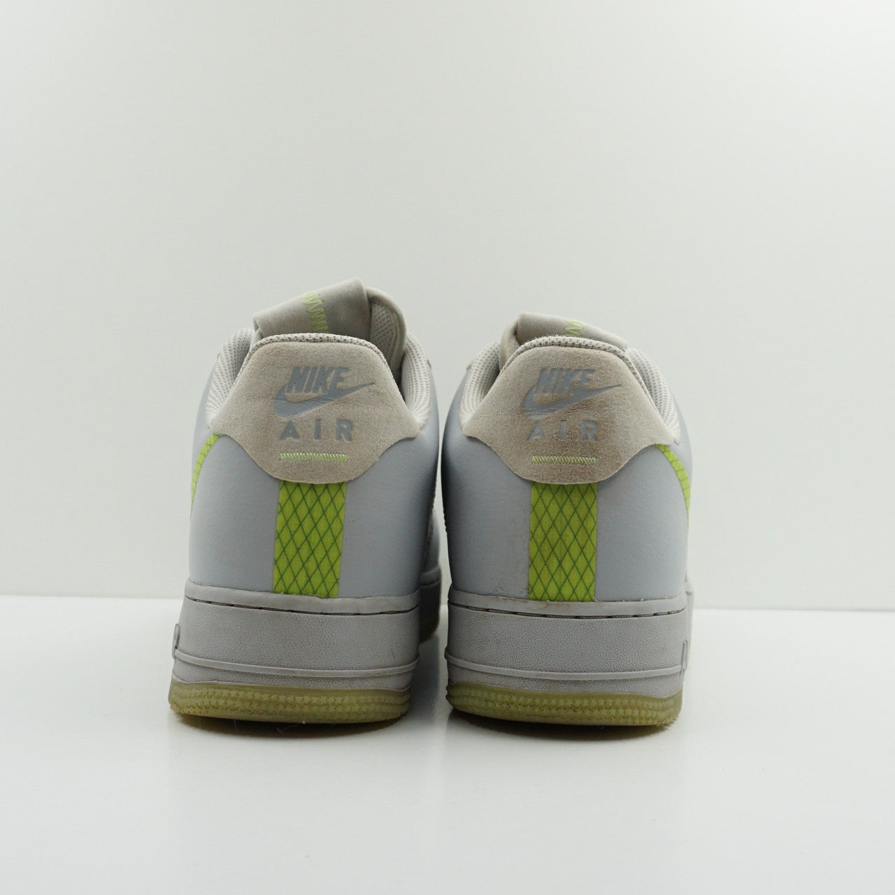 Nike air force 1 low wolf grey ghost green best sale