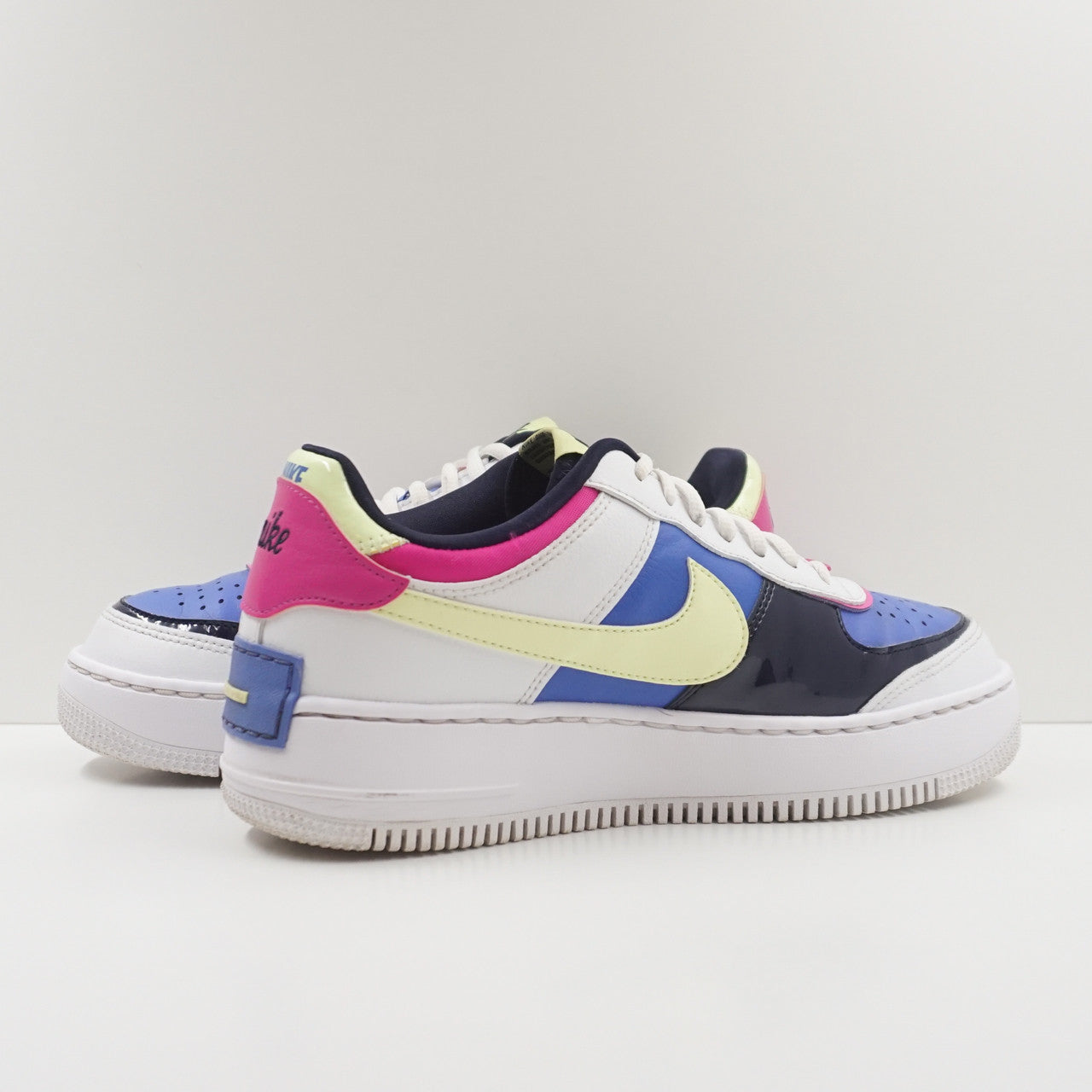 Nike Air Force 1 Low Shadow White Sapphire Barely Volt W