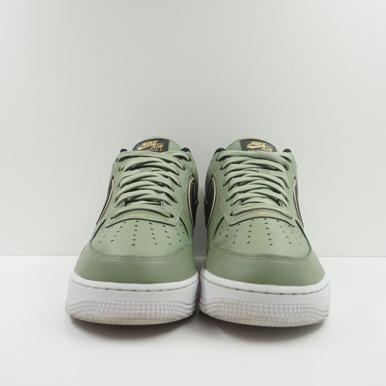 Nike Air Force 1 Low '07 LV8 Double Swoosh Olive Gold Black