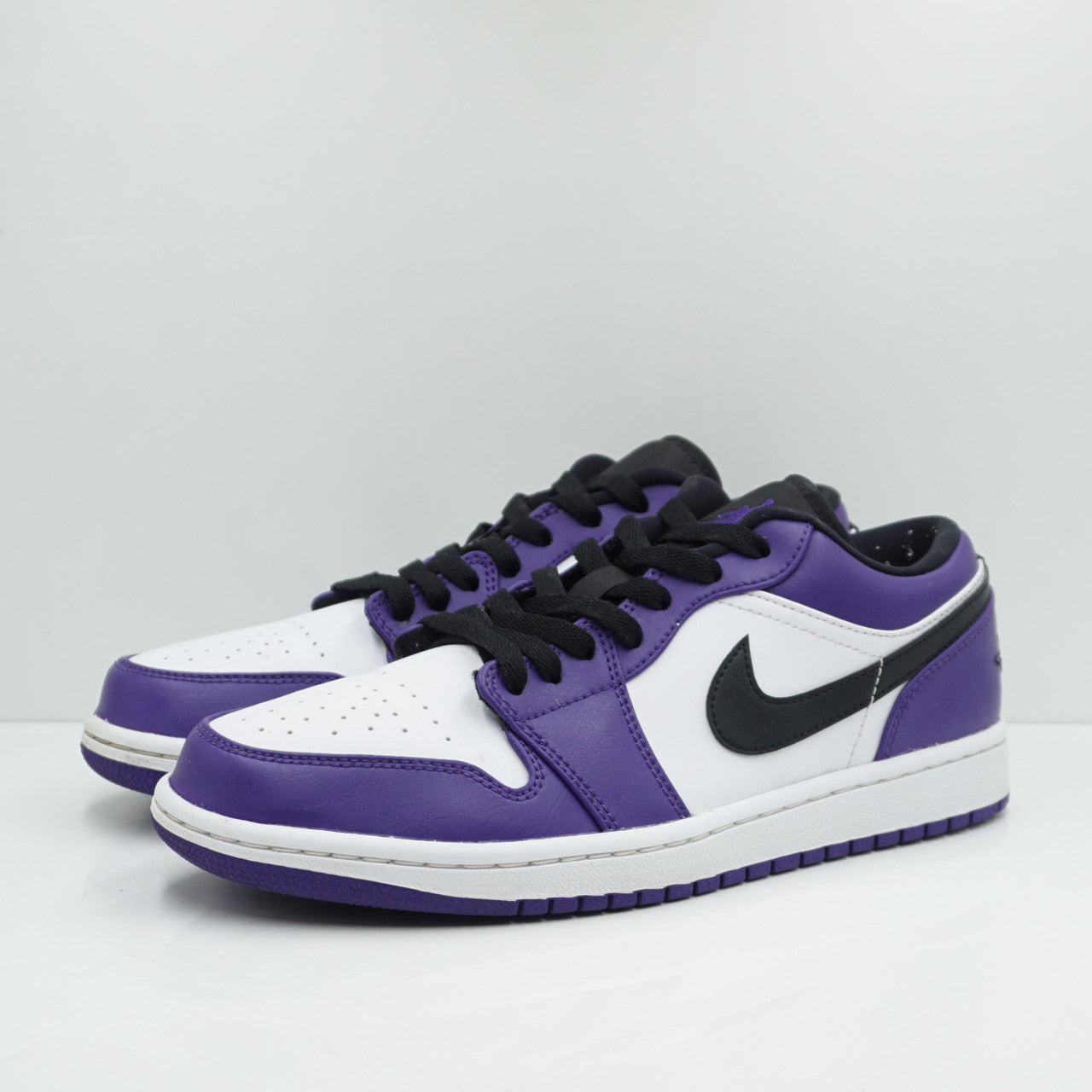 Jordan 1 Low Court Purple White