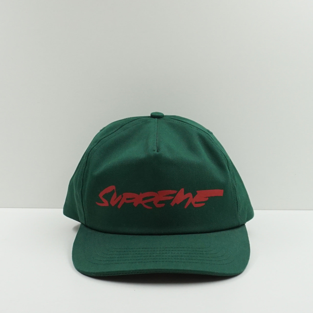 Supreme Logo Green Adjustable Cap