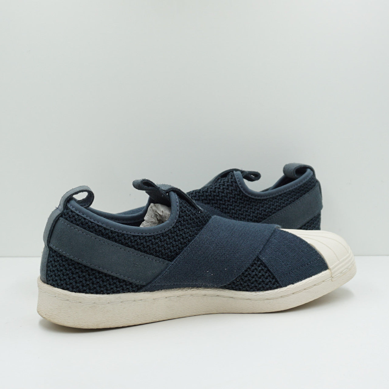 Adidas slip 2025 on dark blue