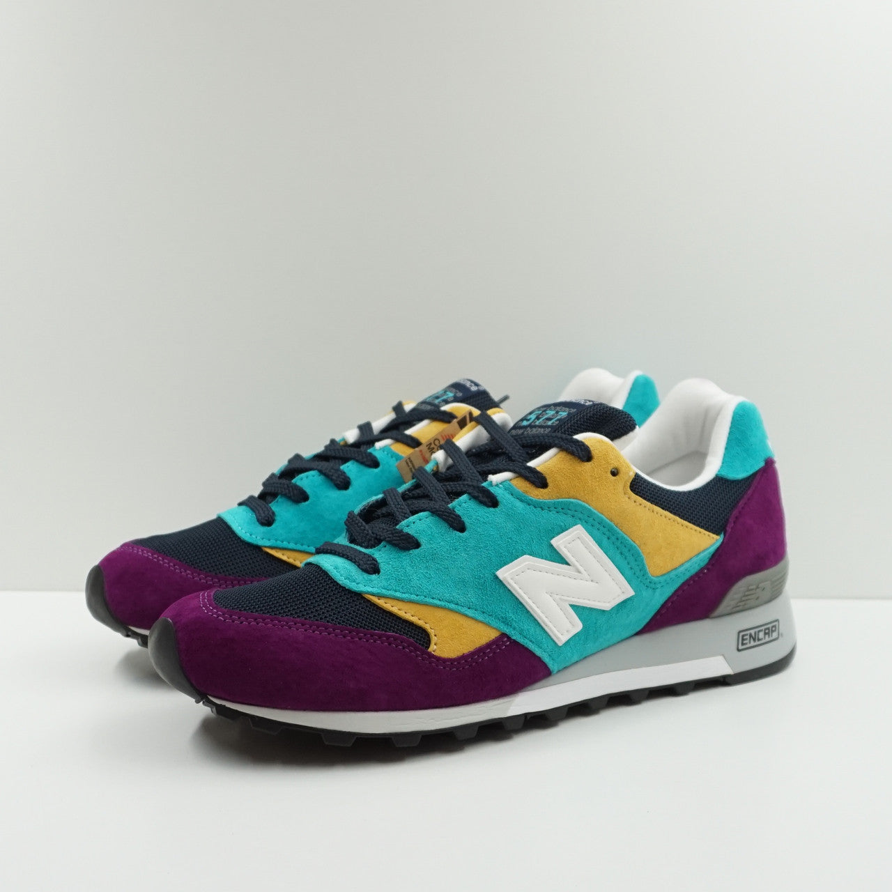 New balance clearance 577 blue yellow