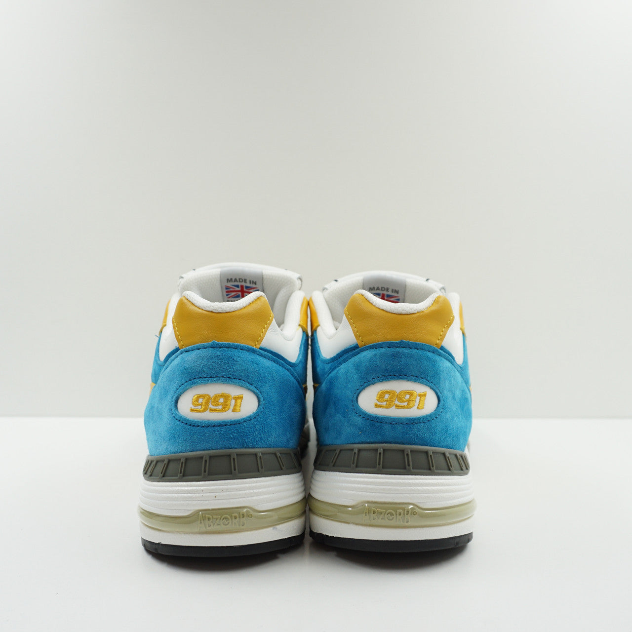 New Balance 991 MiUK SNS Blue Yellow