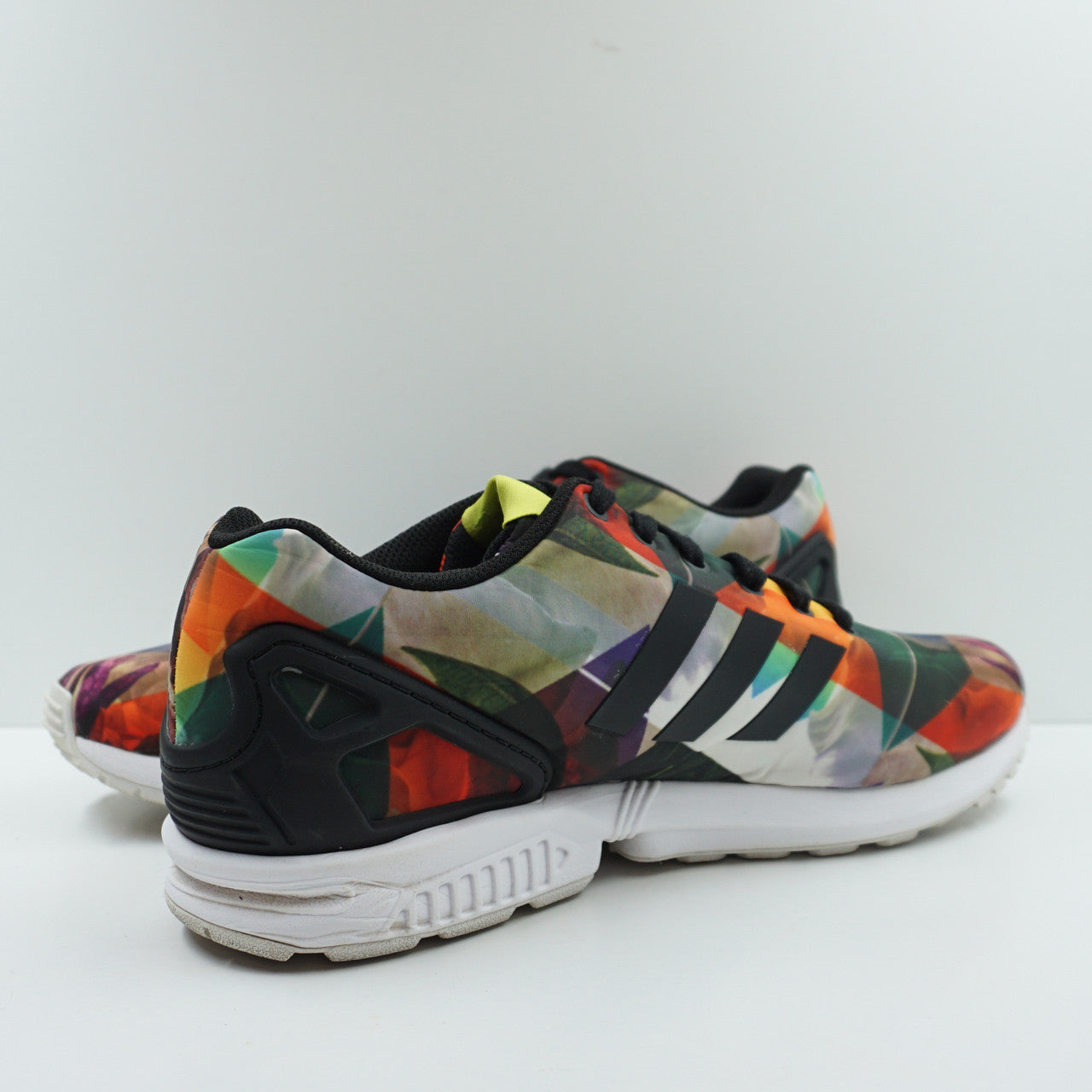 Adidas zx flux floral hot sale grey