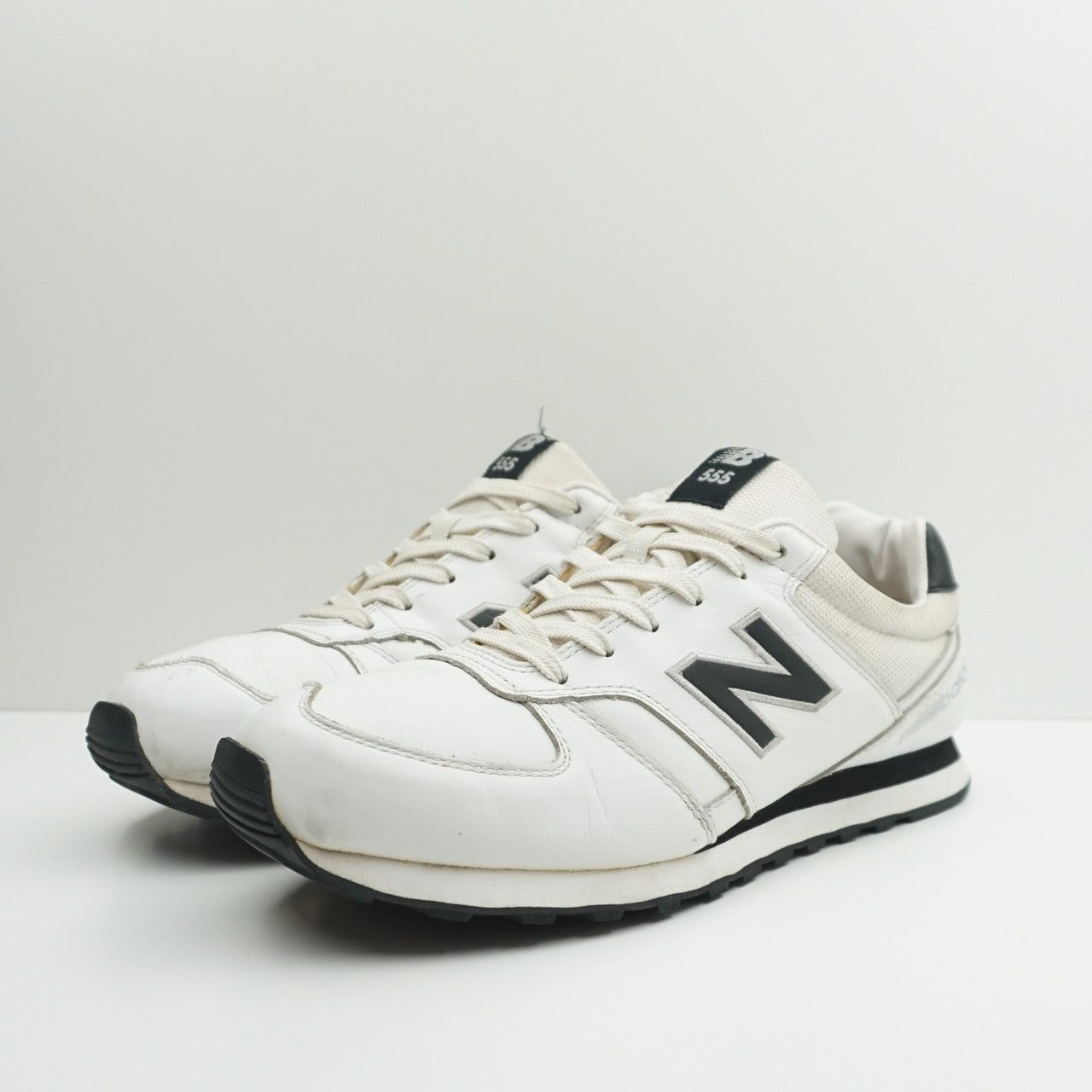 New Balance 555 White Black (W)