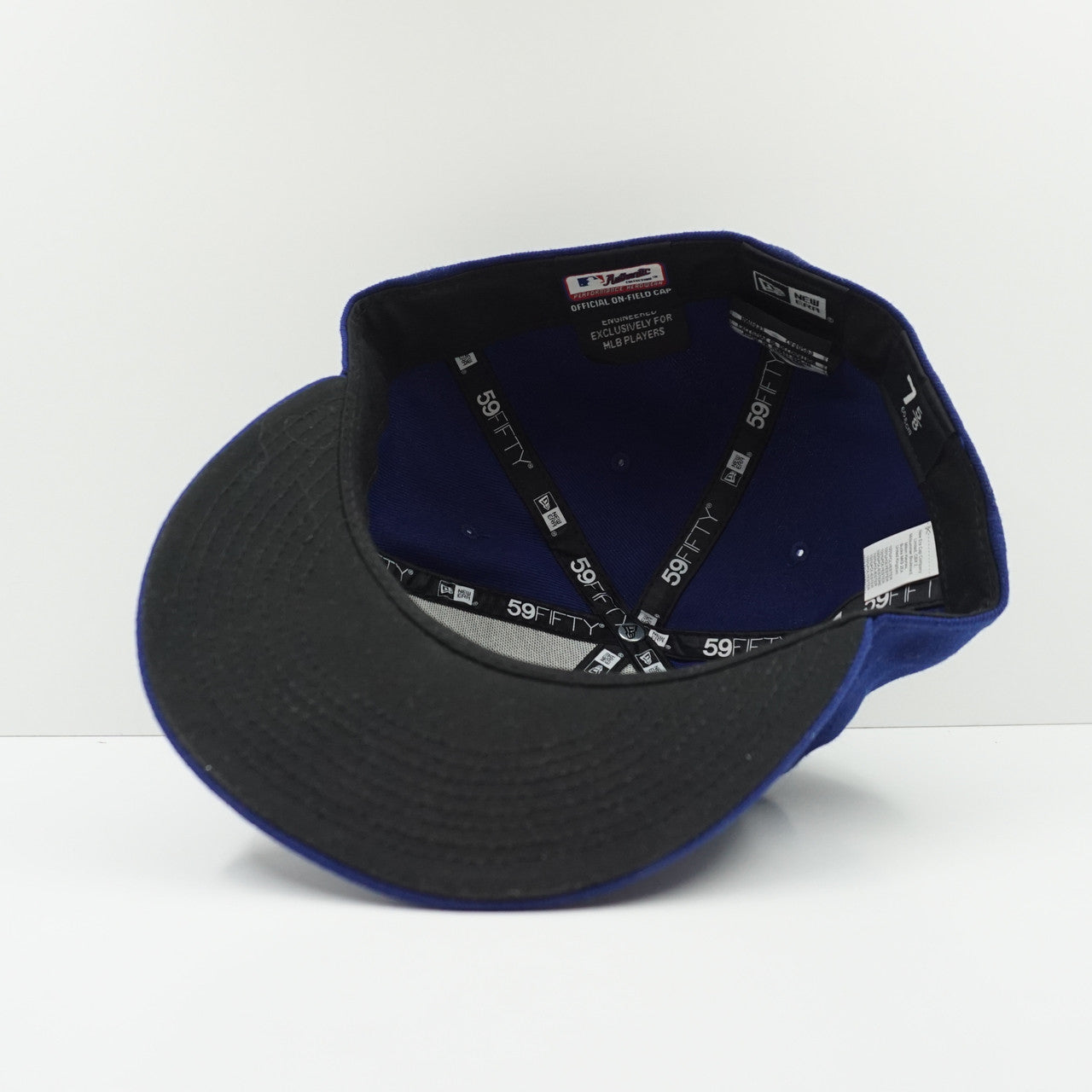 New Era Logo Blue Fitted Cap