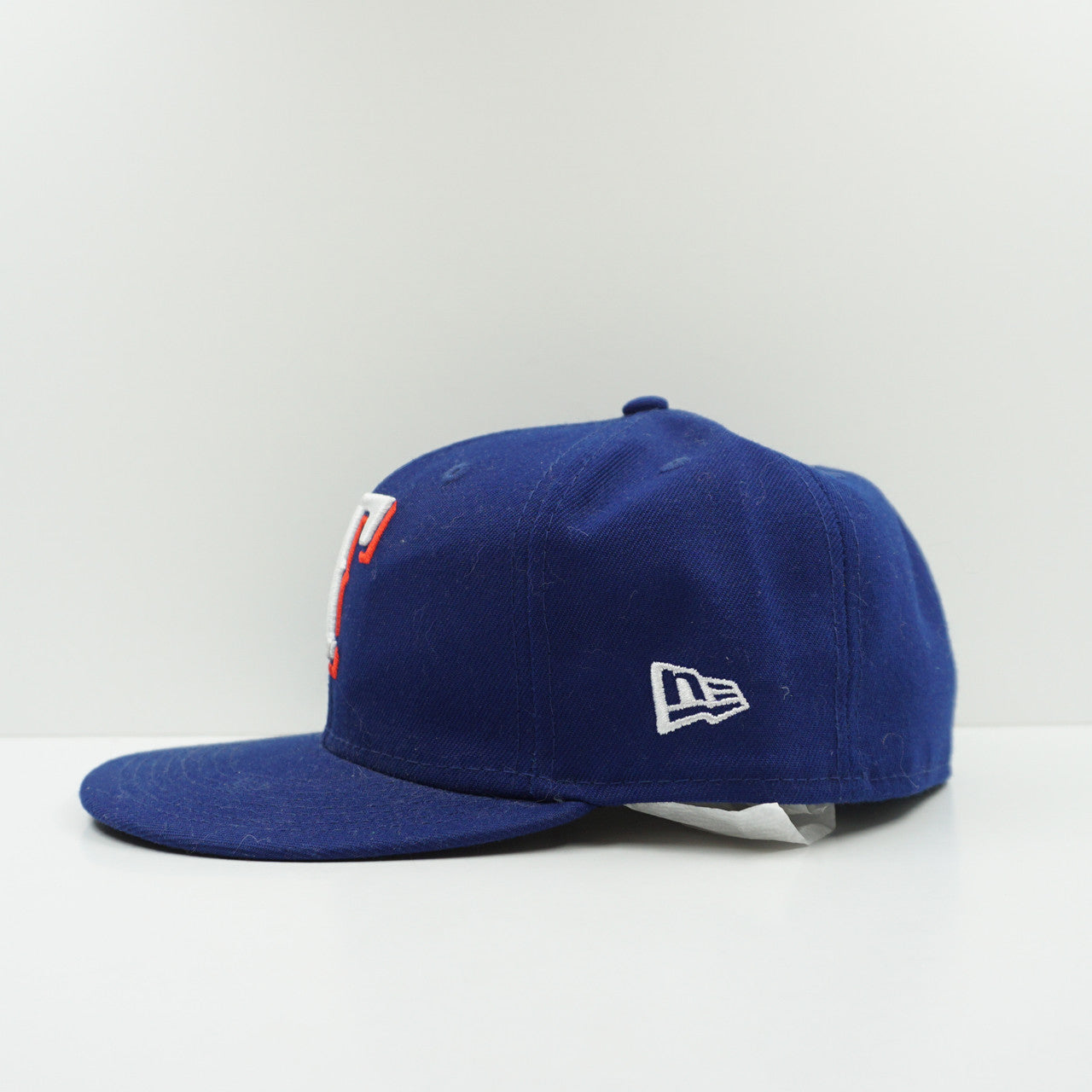 New Era Logo Blue Fitted Cap