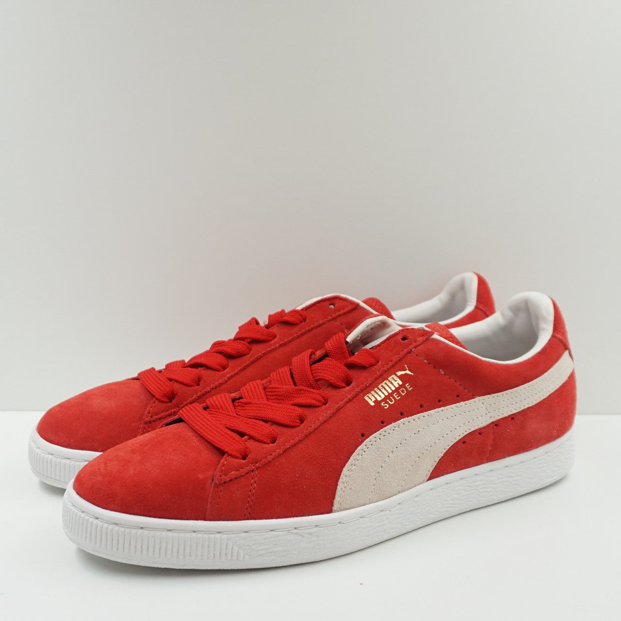 Puma suede classic 2025 team regal red white