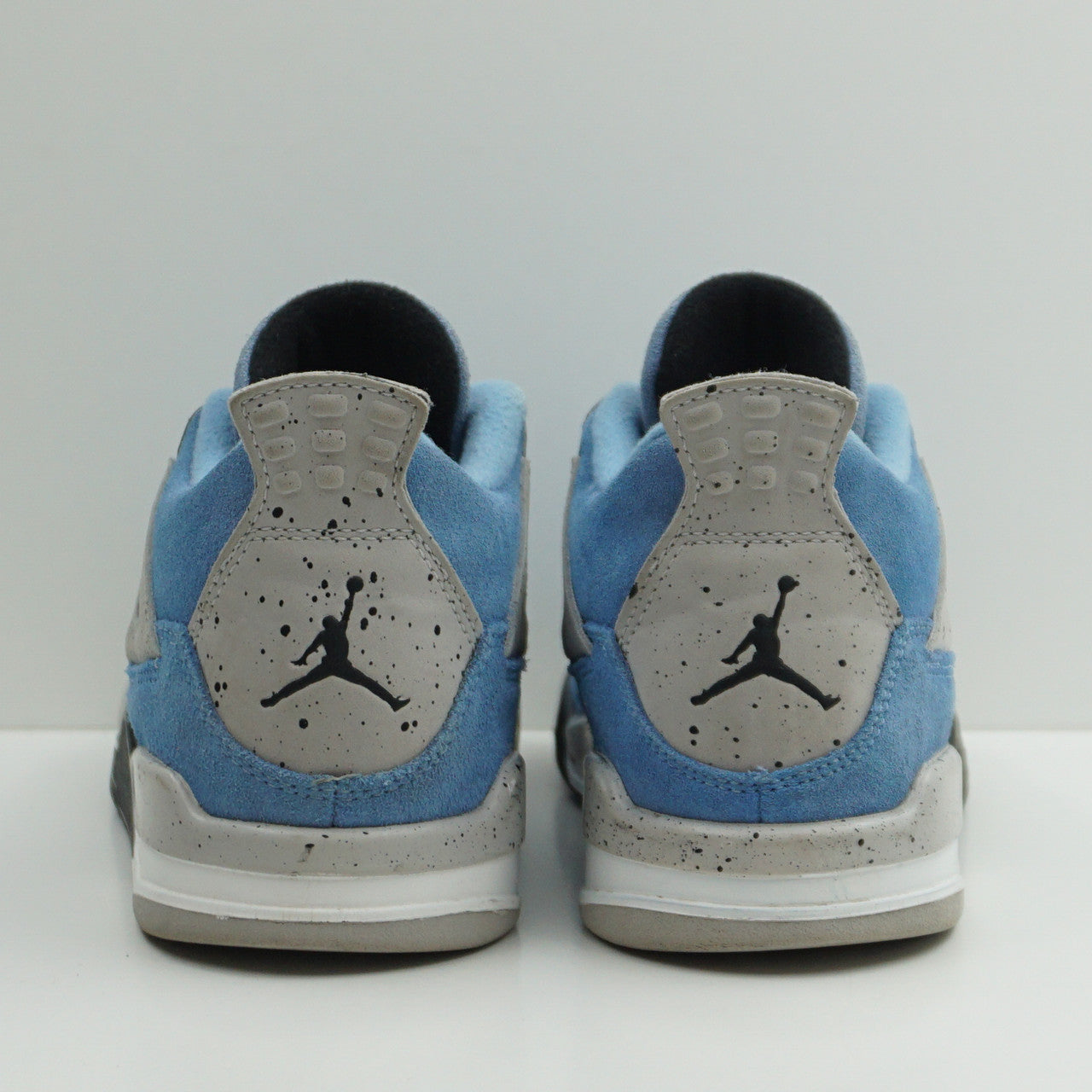 jordan 4 university blue with red laces