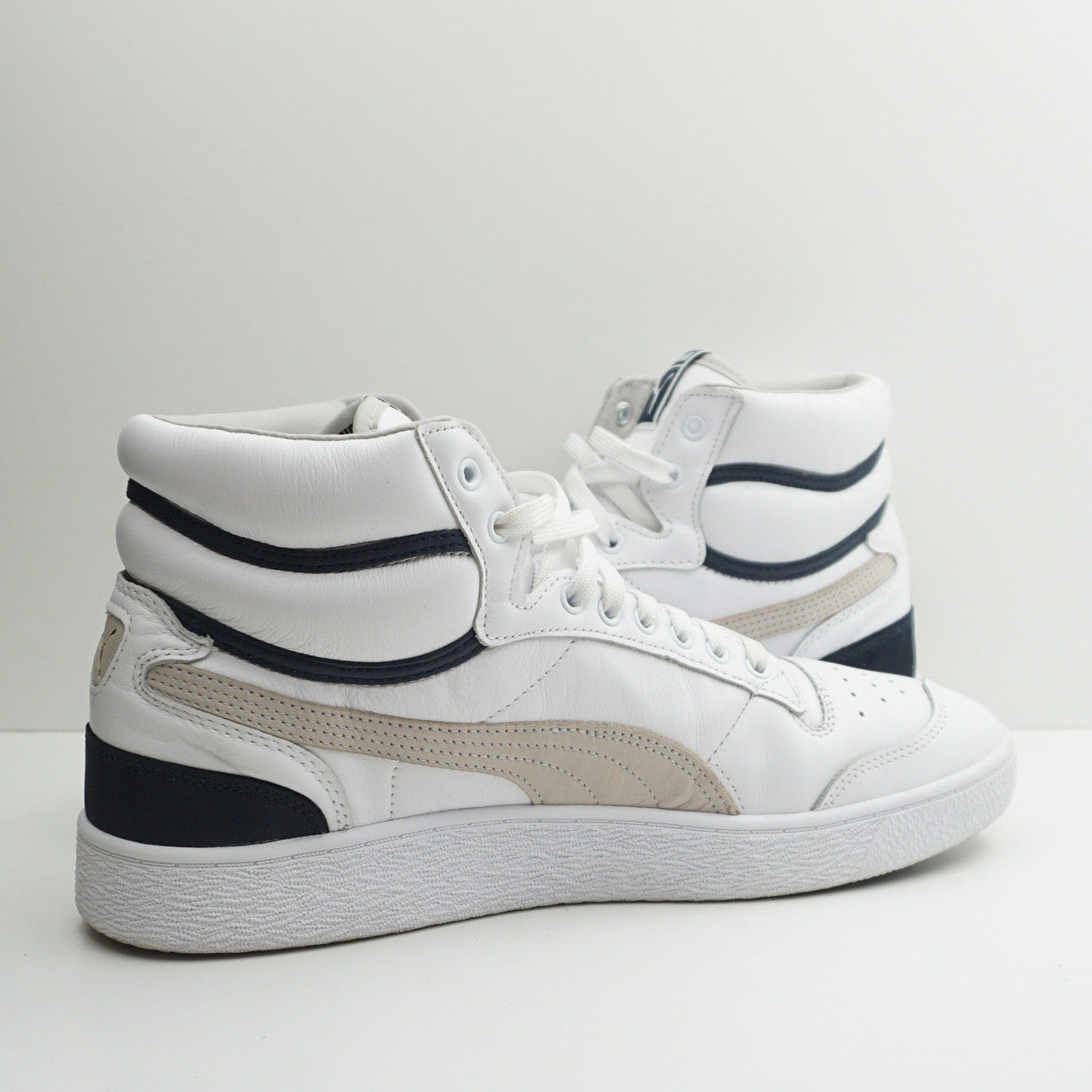 Puma Ralph Sampson Mid OG White Grey Violet Peacoat