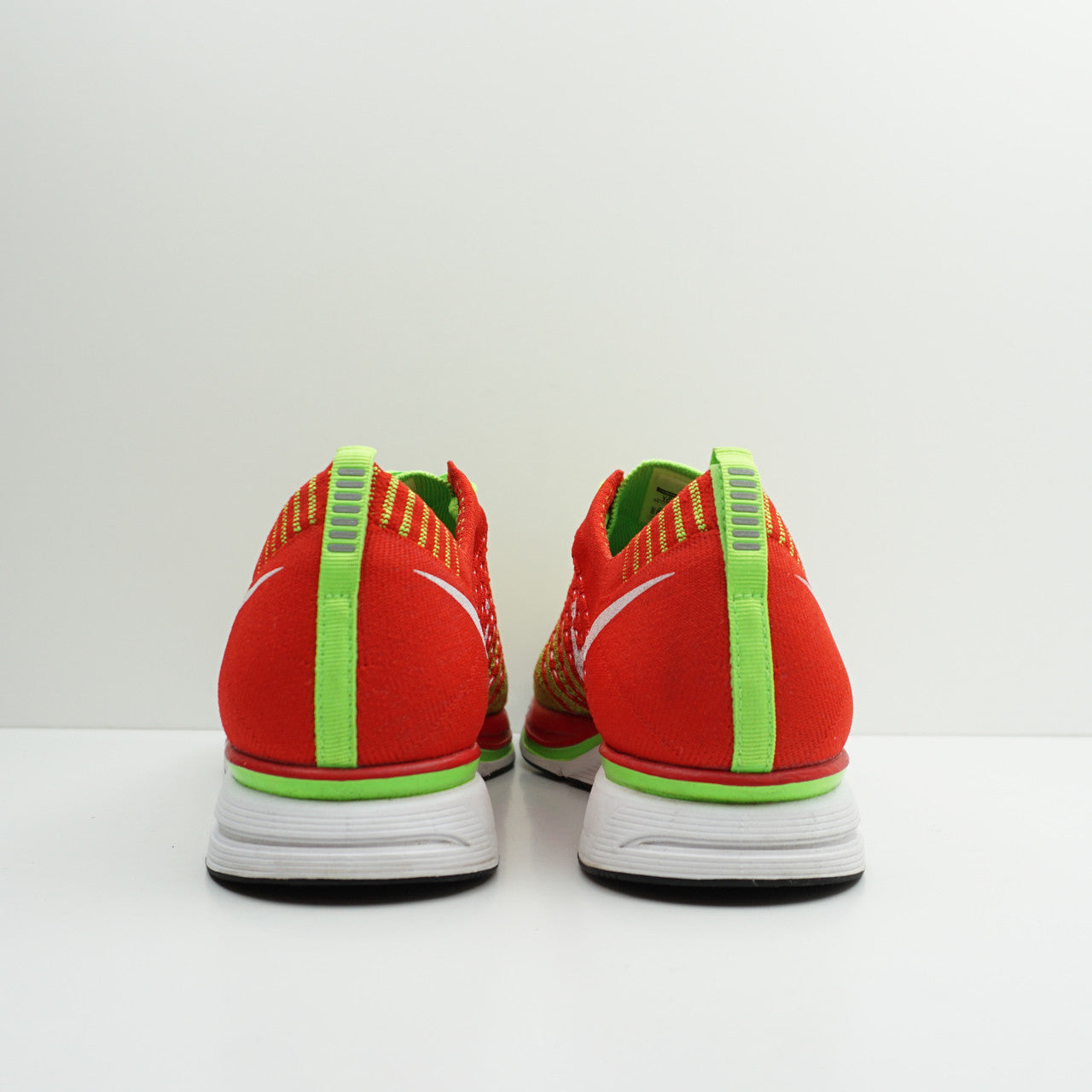 Nike Flyknit Trainer+ University Red Electric Green