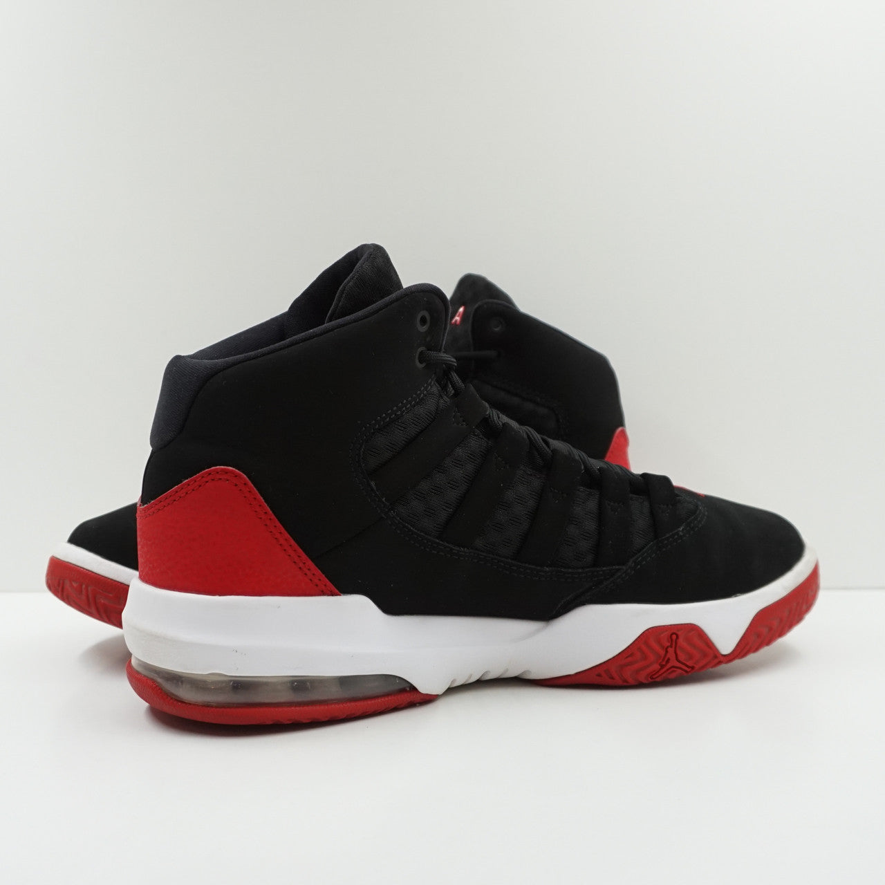 Jordan Max Aura Black Suede