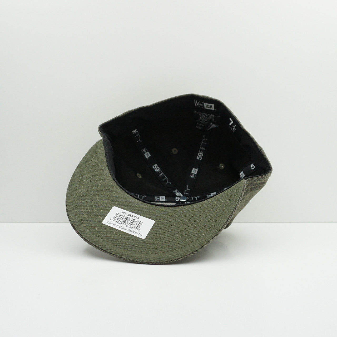 New Era Green Tiger Striped Fitted Cap