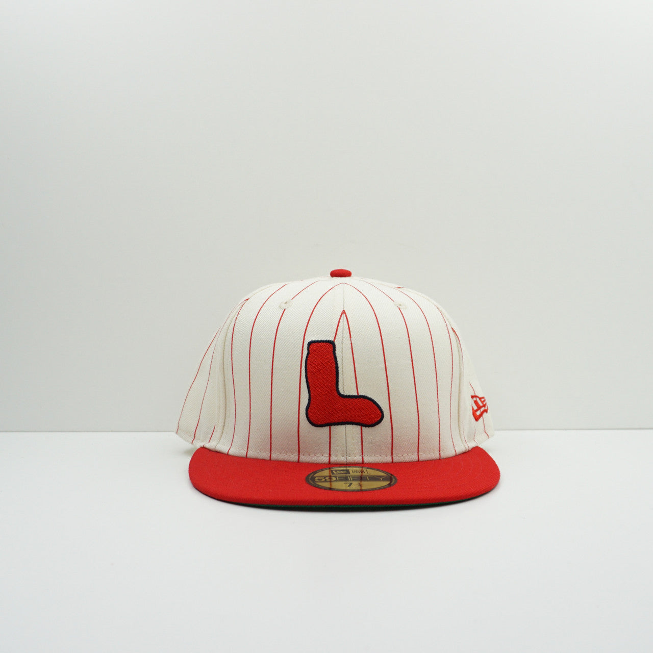 New Era Boston Red Sox Pro Model White/Red Fitted Cap