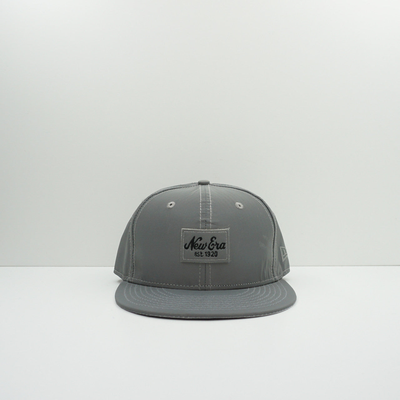 New Era Grey Reflective Fitted Cap