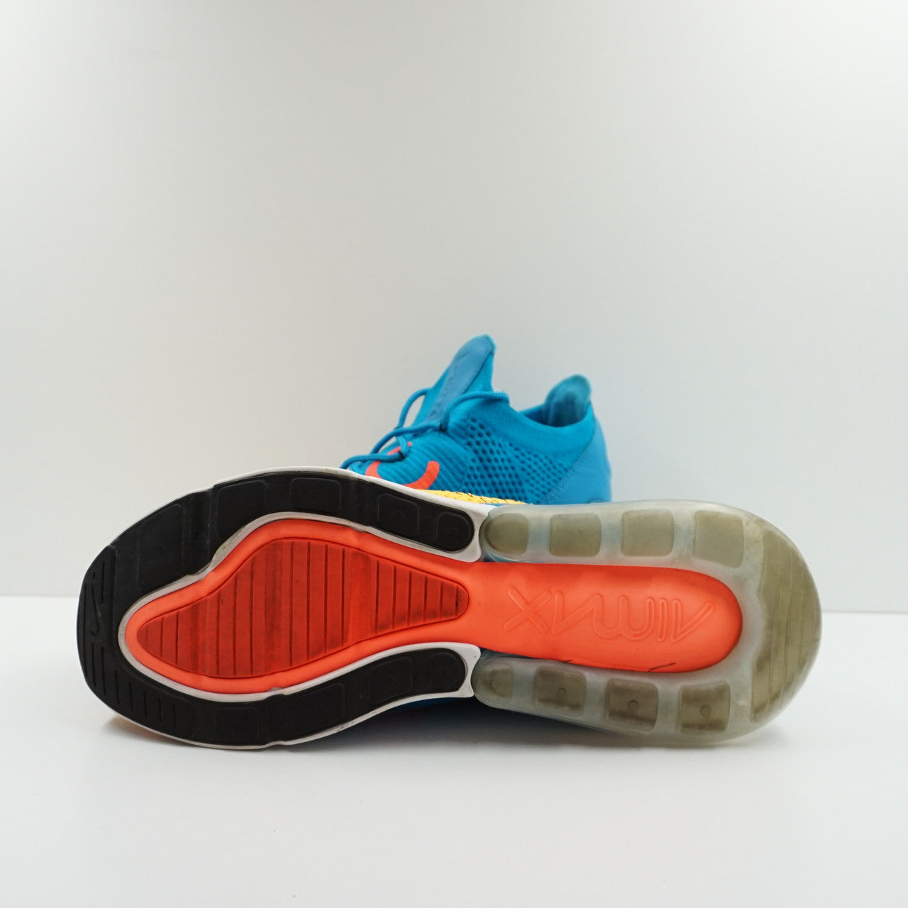 Flyknit Orange Blue And White Air Max Nike Air Max 270 Flyknit