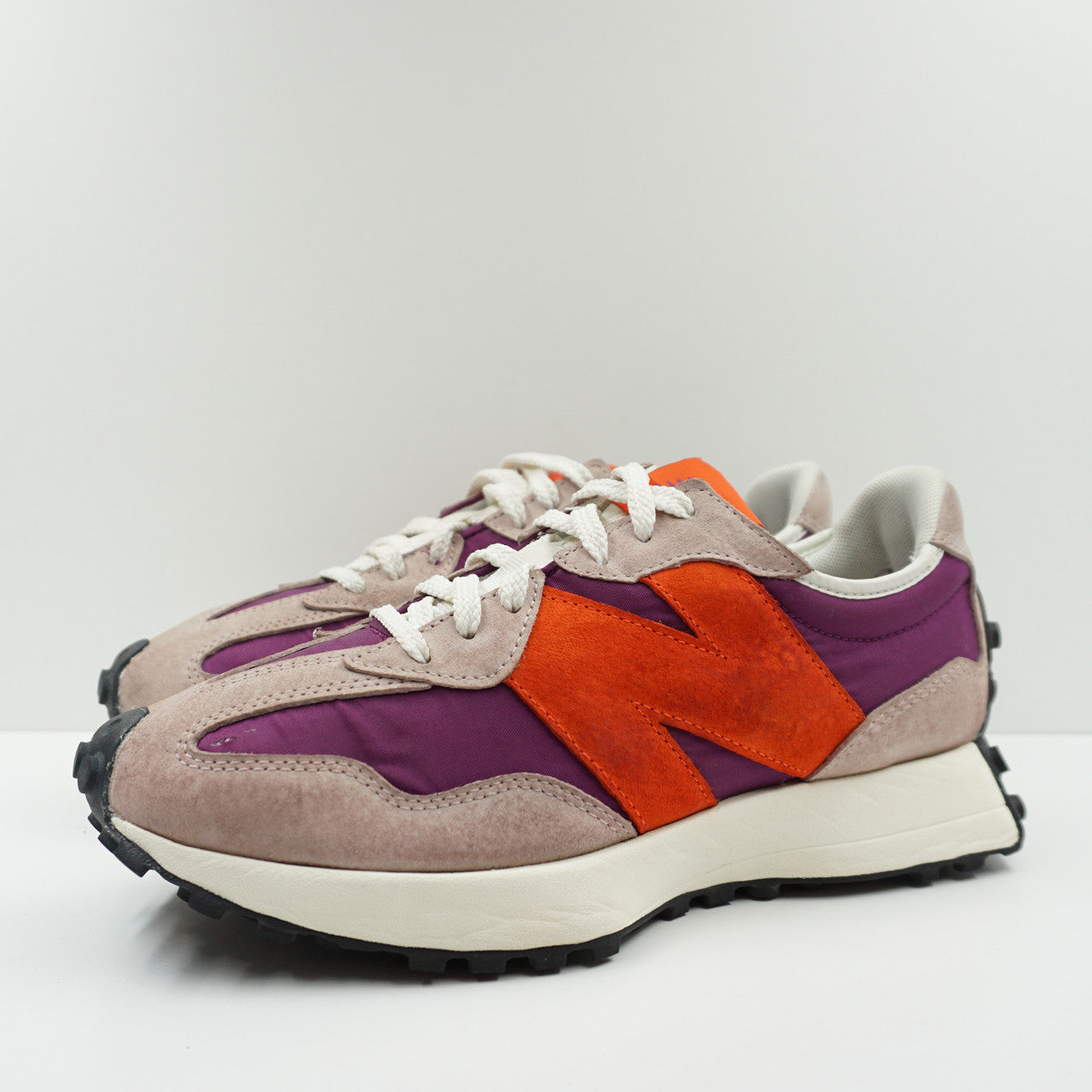 スニーカー New Balance 327 size? Red Purple Tan s-l400.jpg