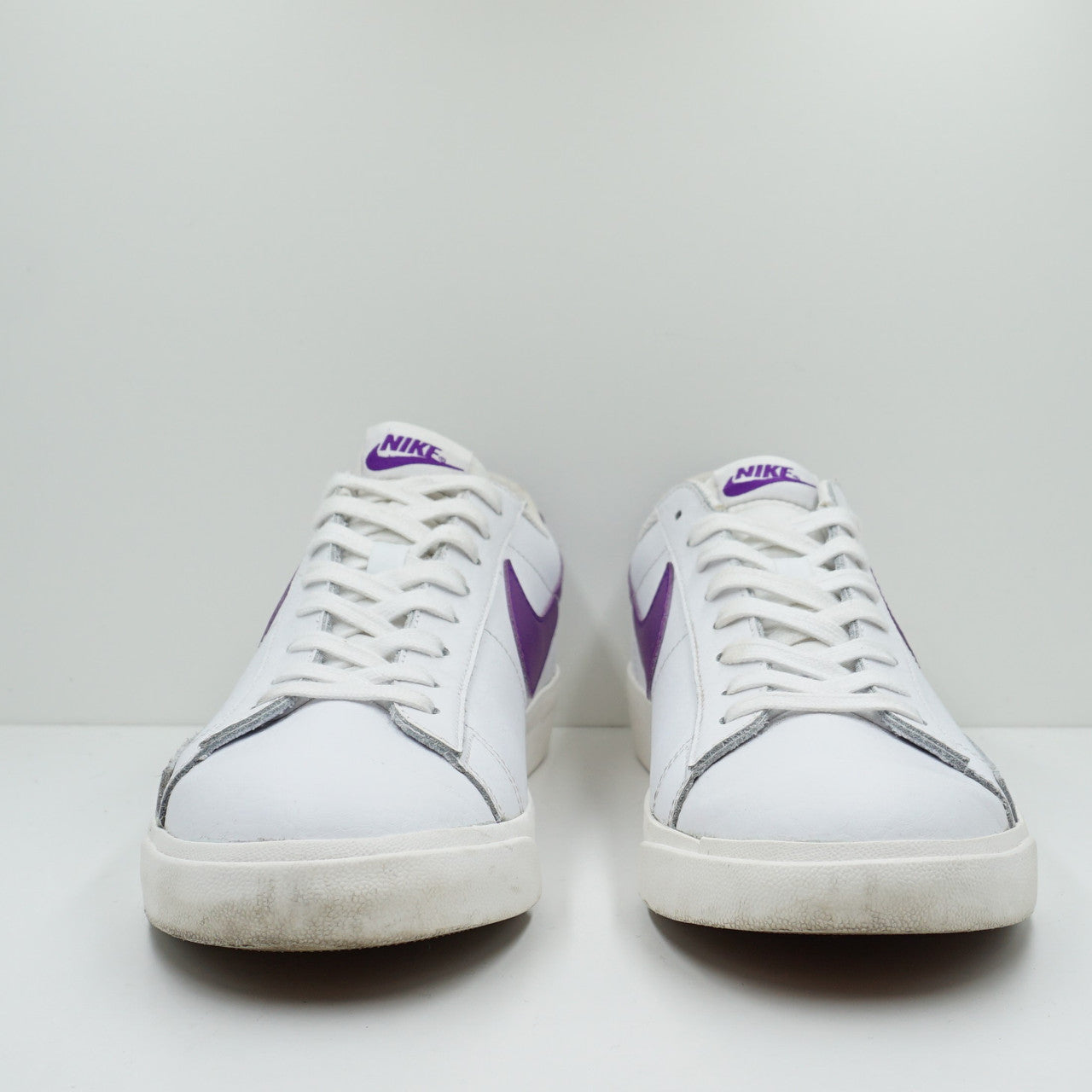 Nike Blazer Low Leather White Purple