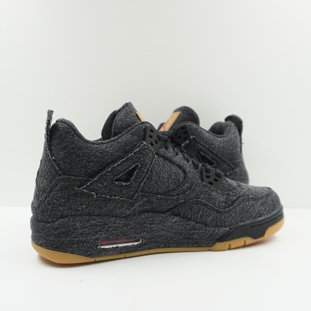 Jordan 4 Retro Levi's Black (GS) (Levi's Tag)