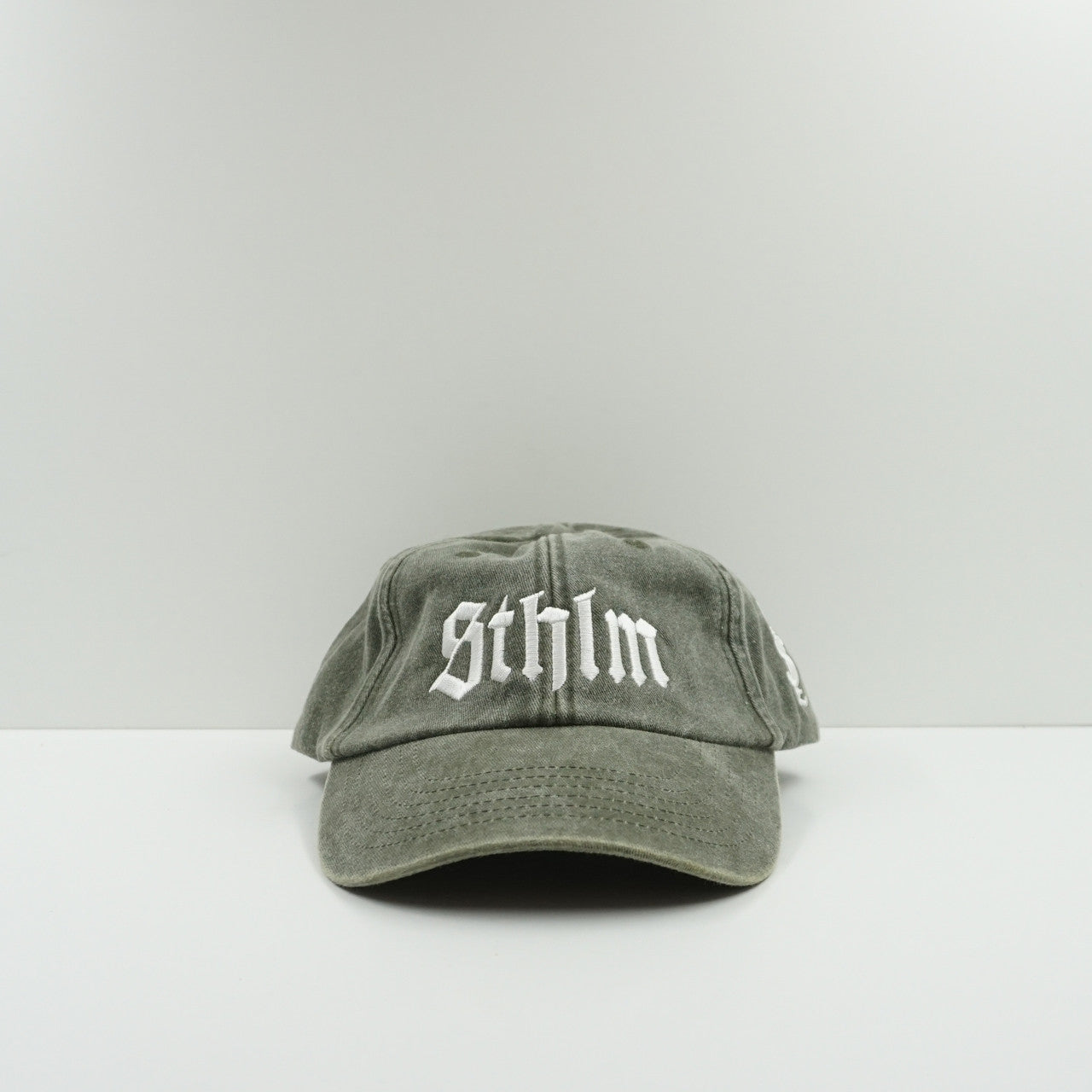 Boutique Sportif Stockholm Washed Green Adjustable Cap