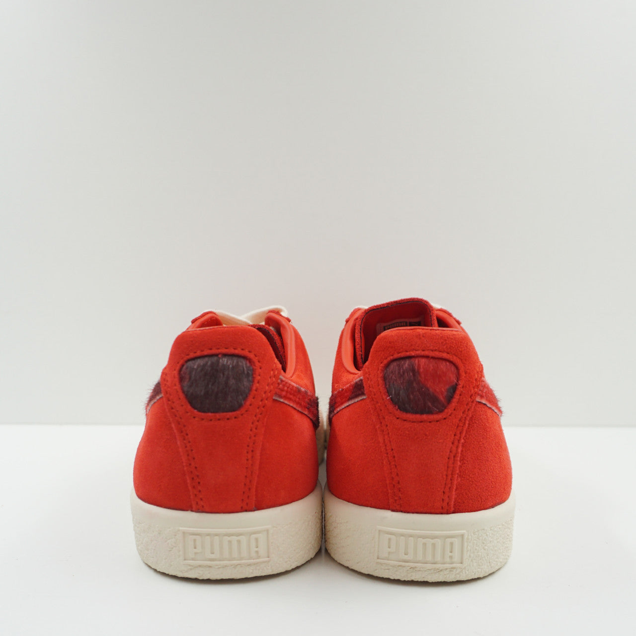 Puma Clyde Packer Shoes Cow Suit Red