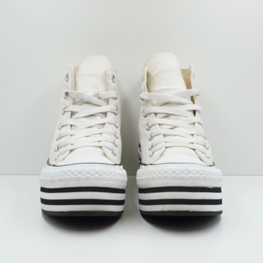 Converse CT White Black Stripe Platform