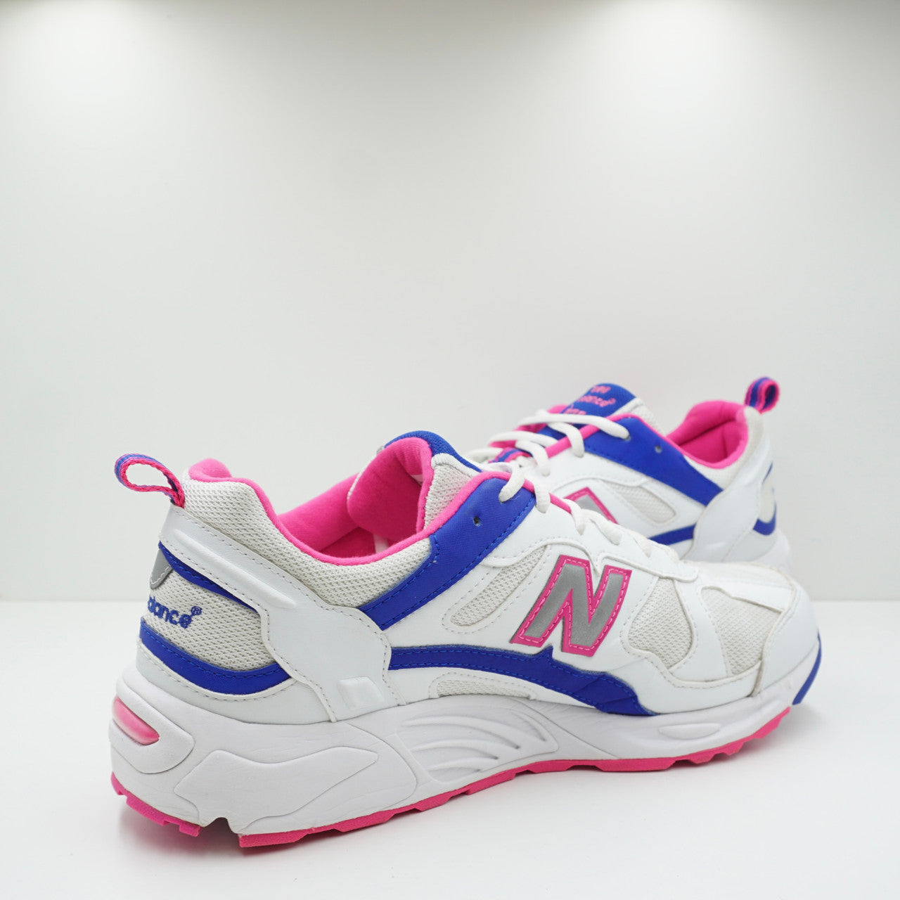 New Balance 878 White Pink