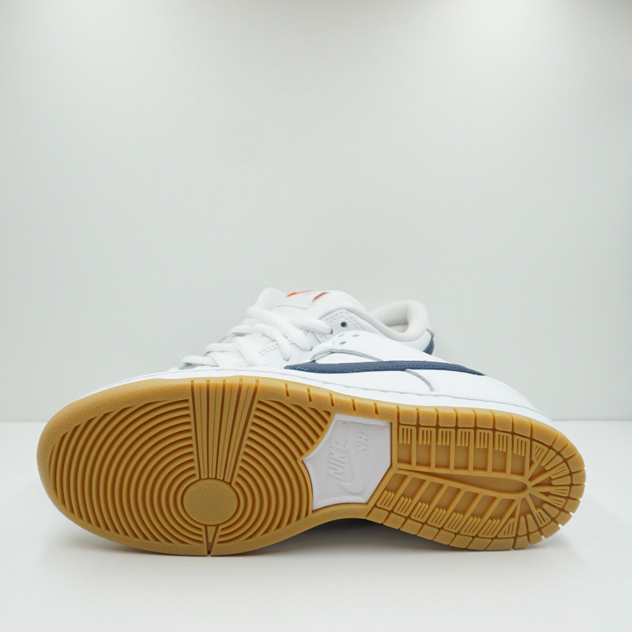 Nike SB Dunk Low Orange Label White Navy