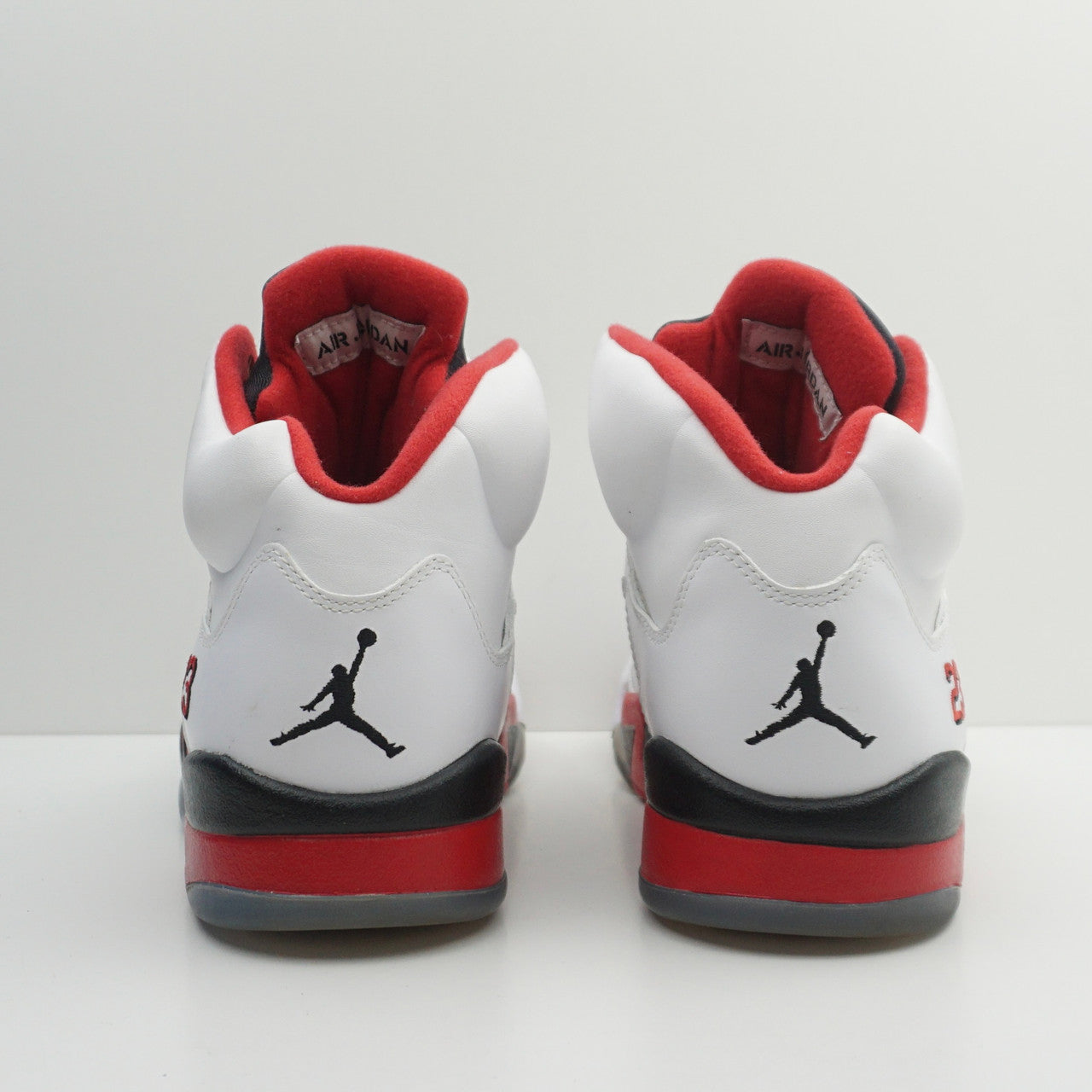 Jordan 5 Retro Fire Red Black Tongue (2013)