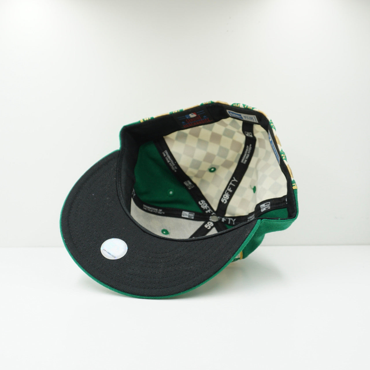 New Era New York Yankees Green Gold Fitted Cap