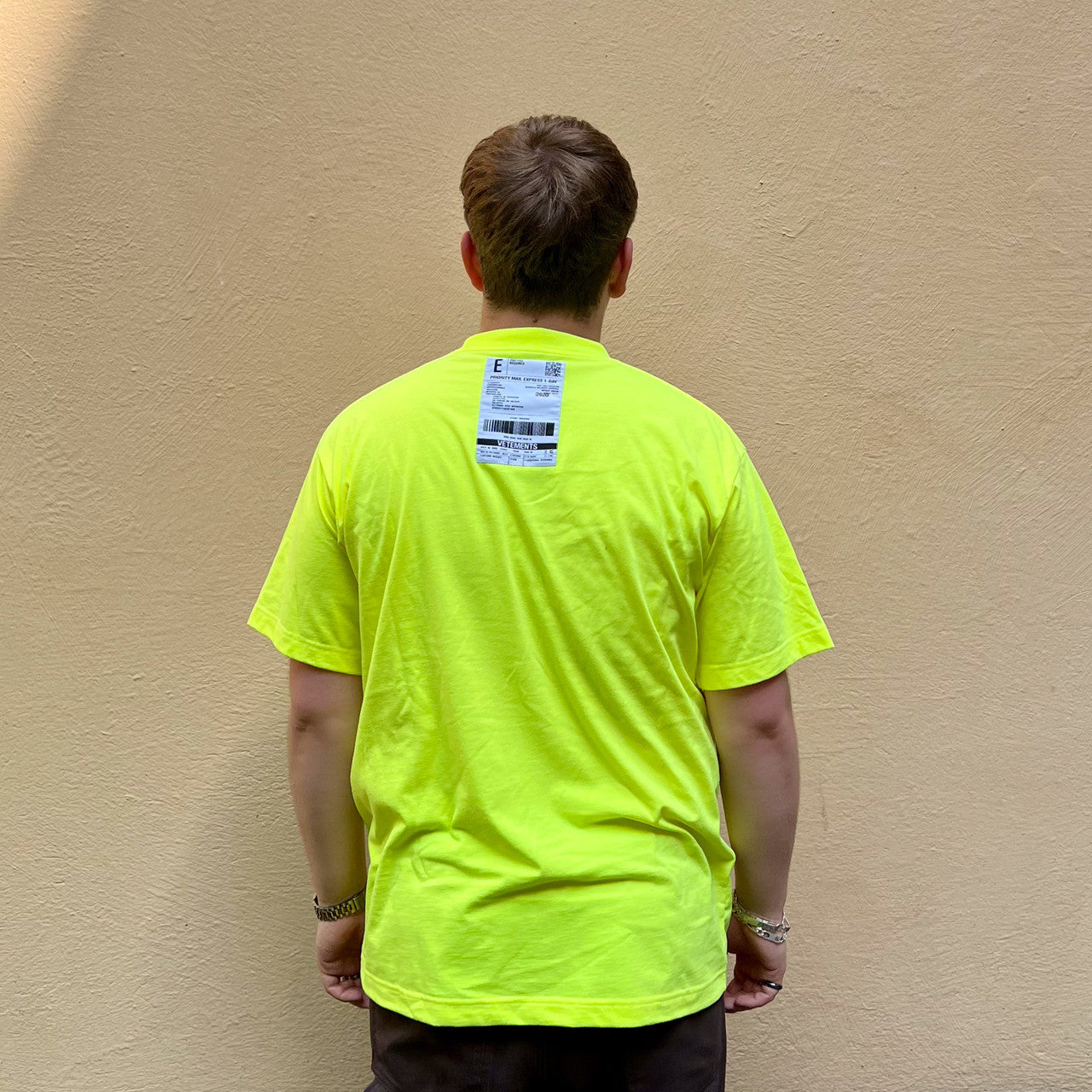 Vetements Tshirt Neon
