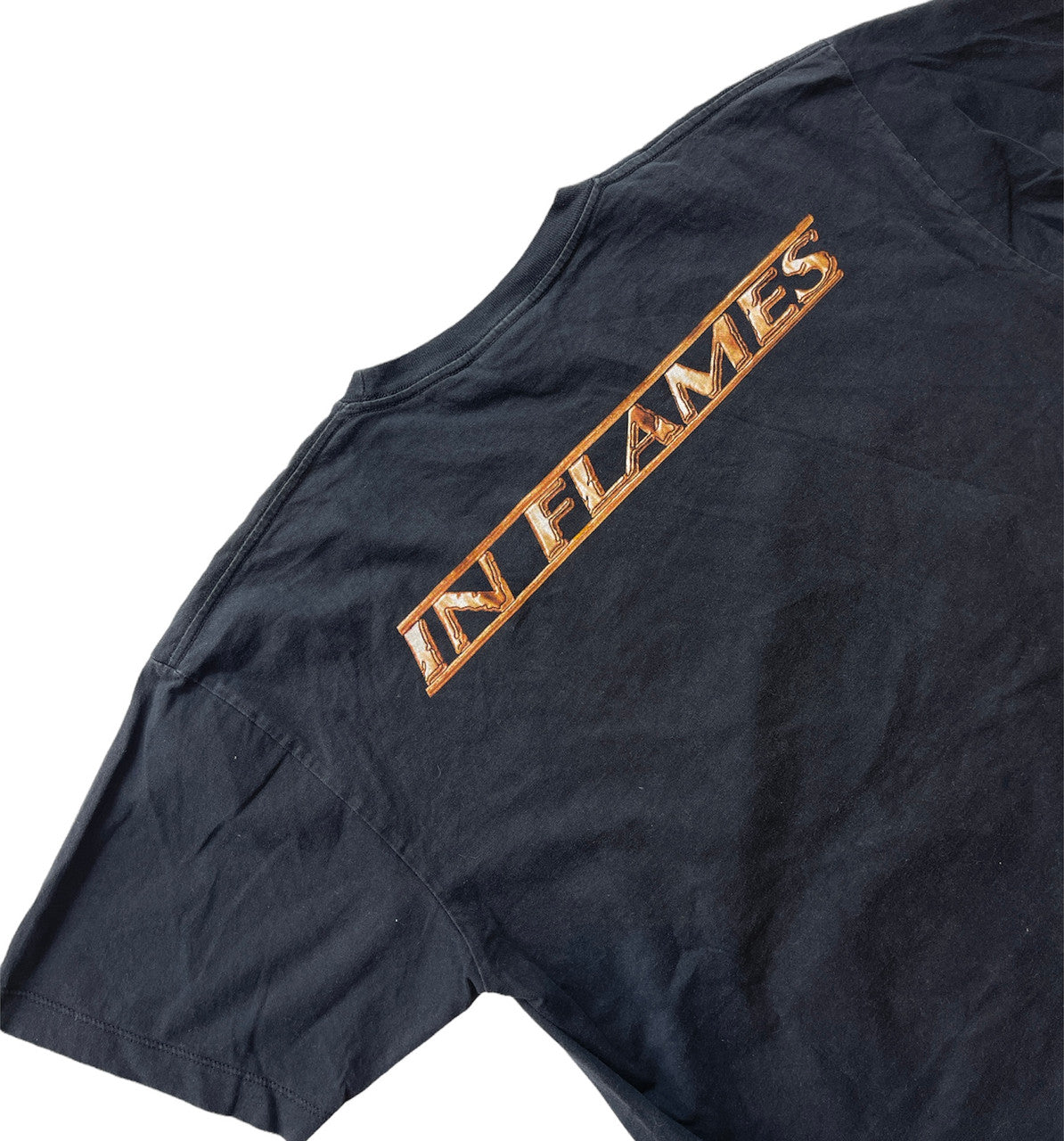 In Flames Clayman Skull Graphic Tshirt