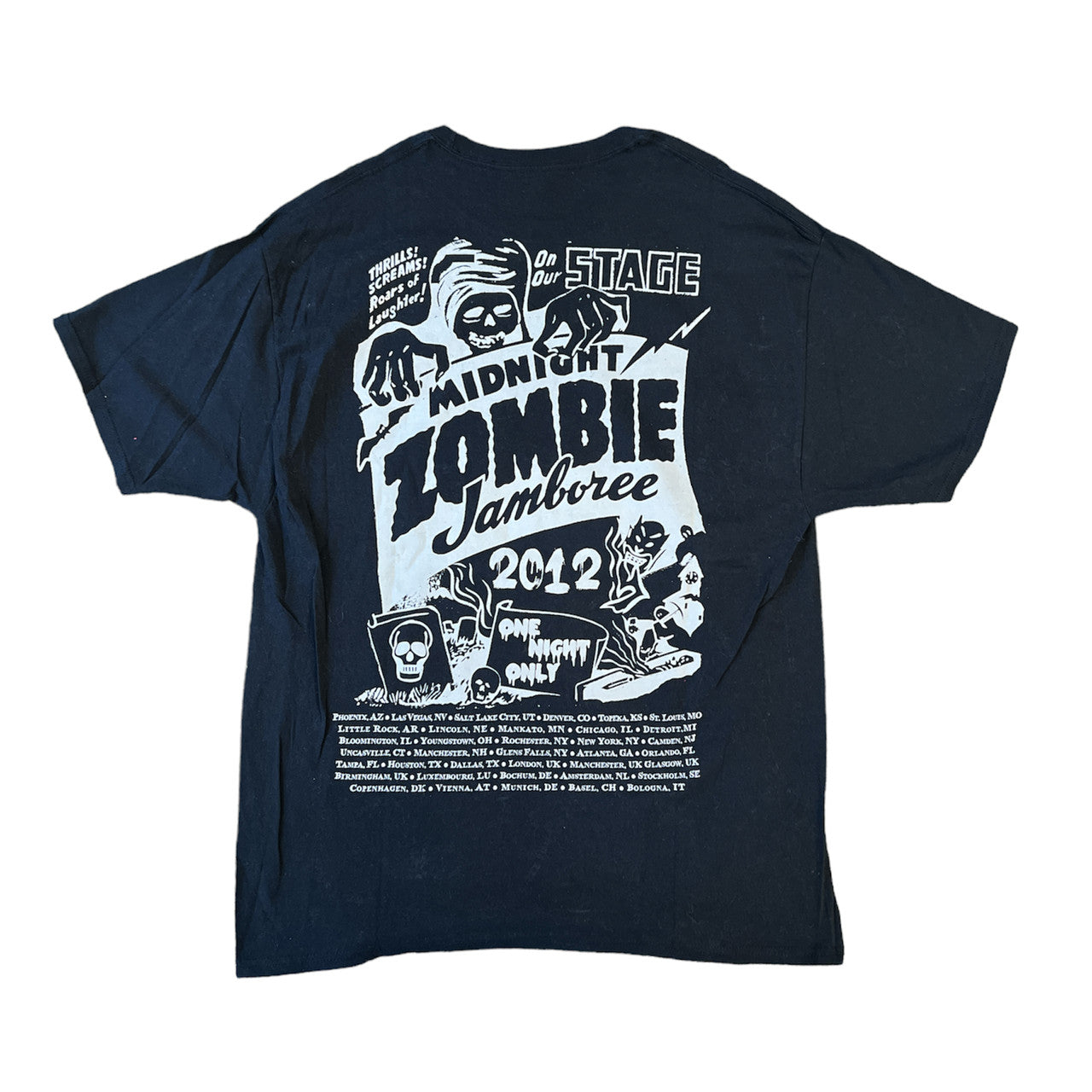 Vintage Zombie Graphic Tshirt