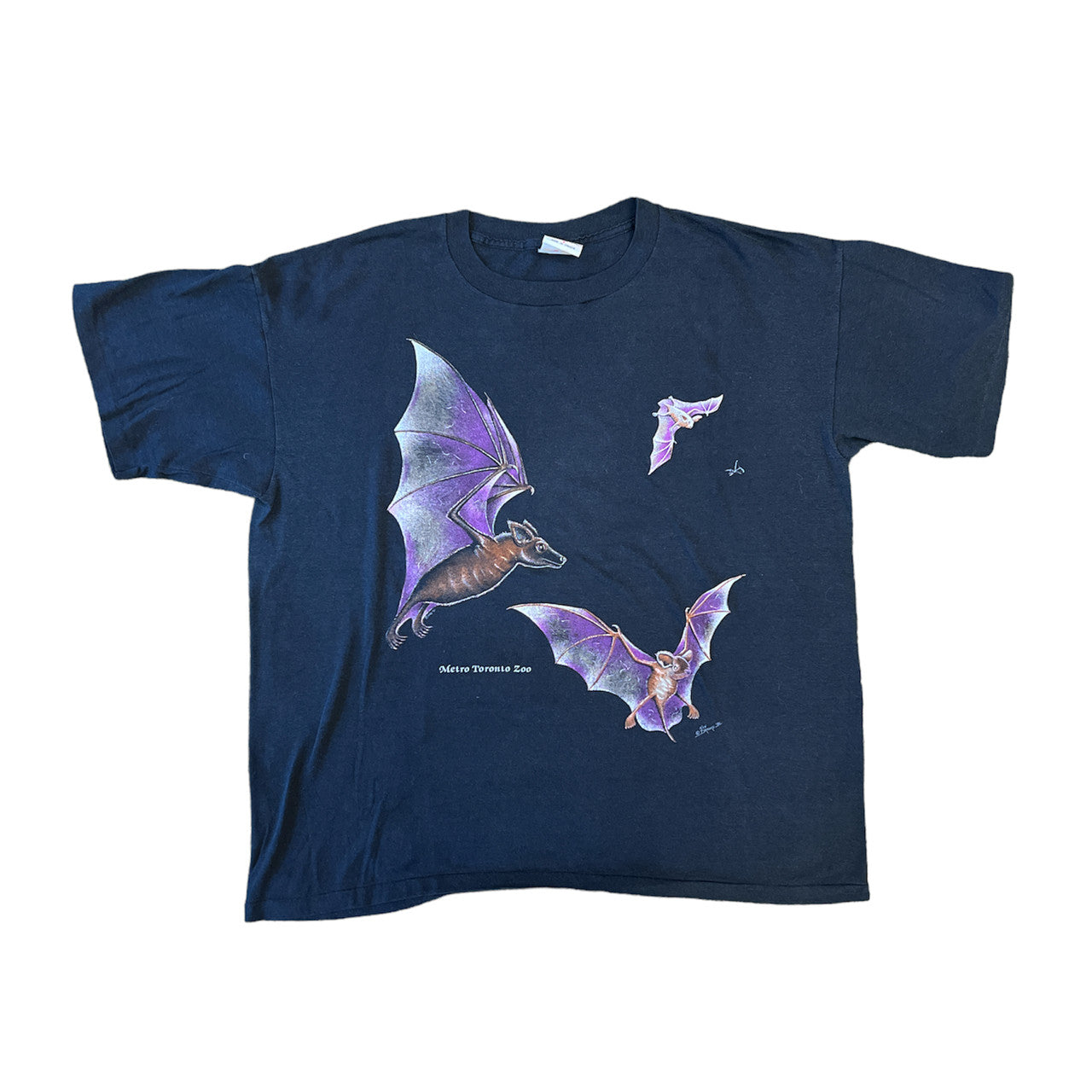 Vintage Metro Toronto Zoo Bats Tshirt