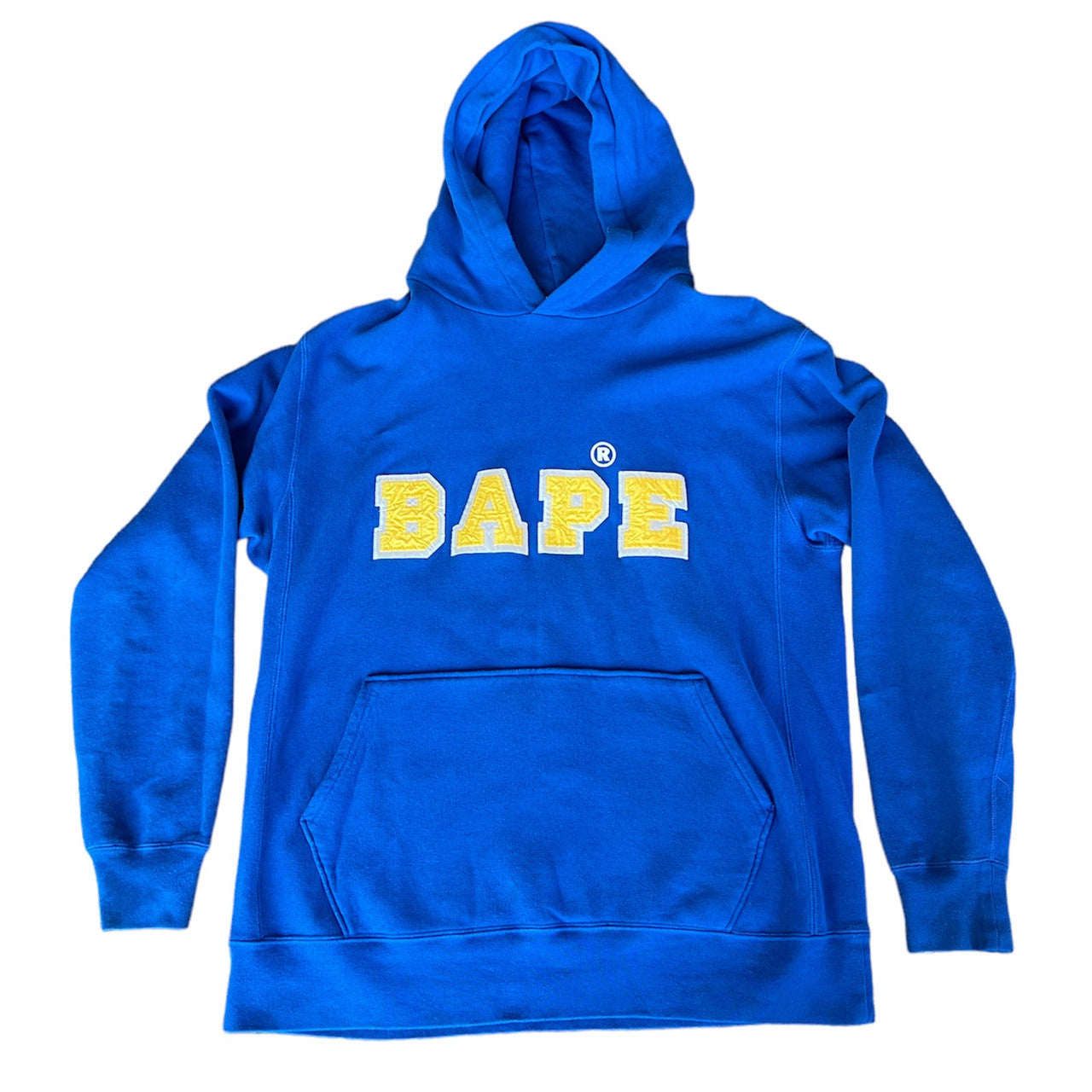 Royal blue bape discount hoodie