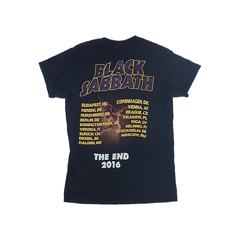 Black Sabbath The End Tour 2016 Tshirt