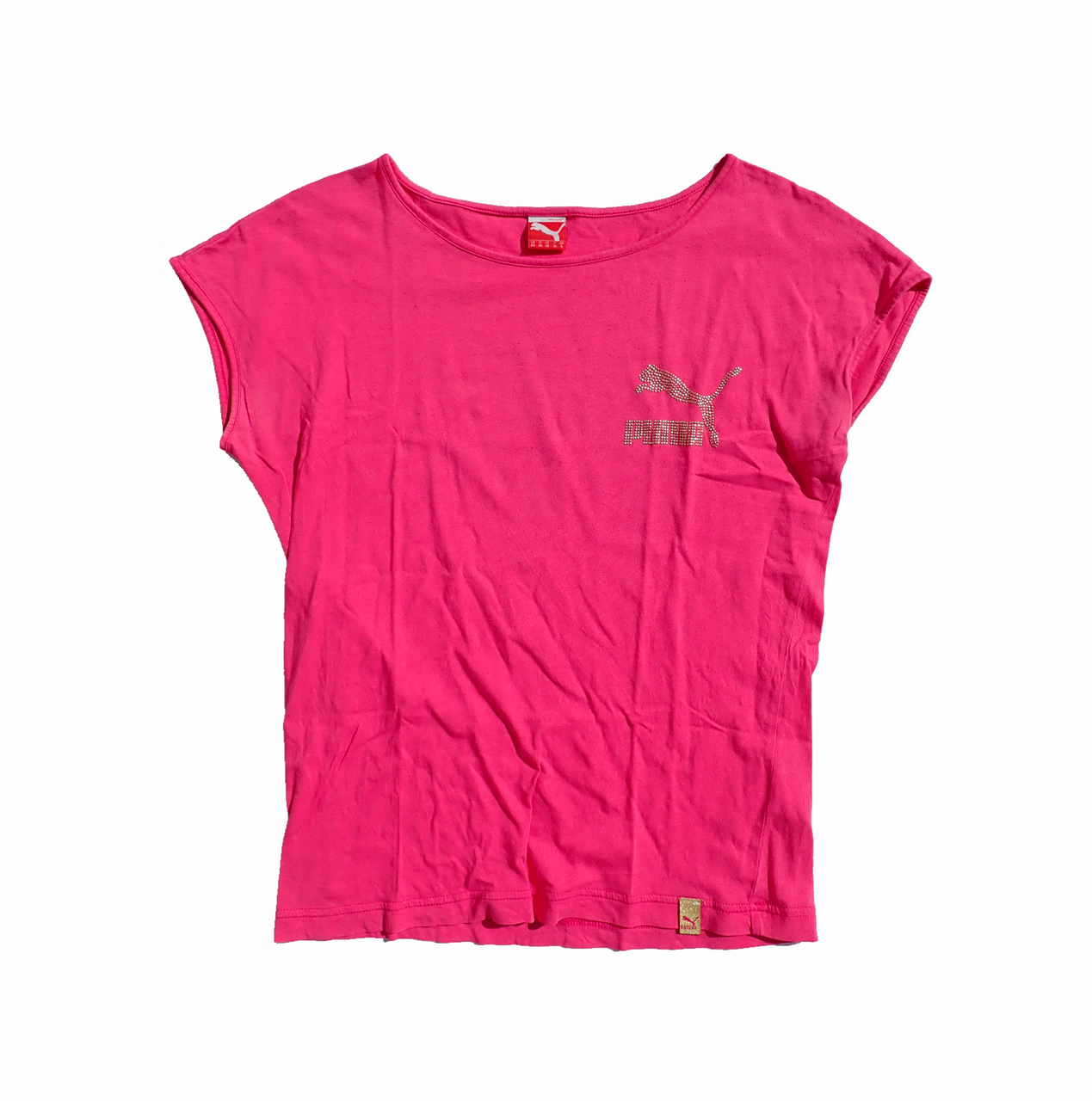 Puma Pink Studded Tshirt