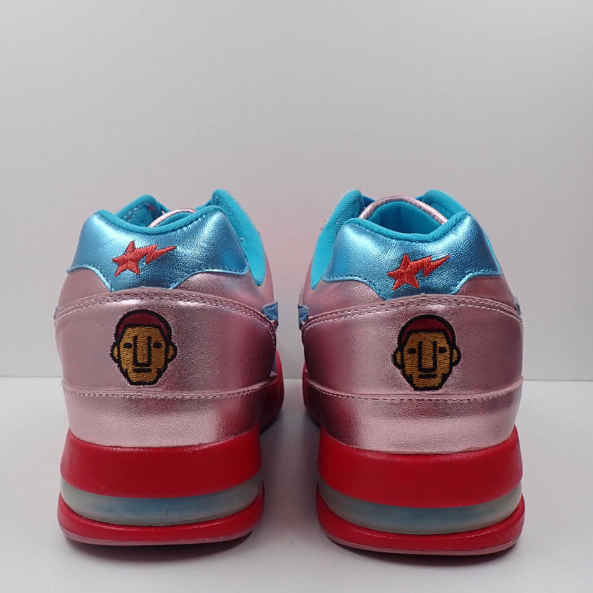 Bape Pharrell x Roadsta FS-034 Low Red Blue (2006)