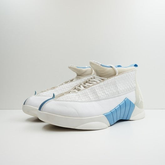 Air jordan 15 columbia hot sale blue