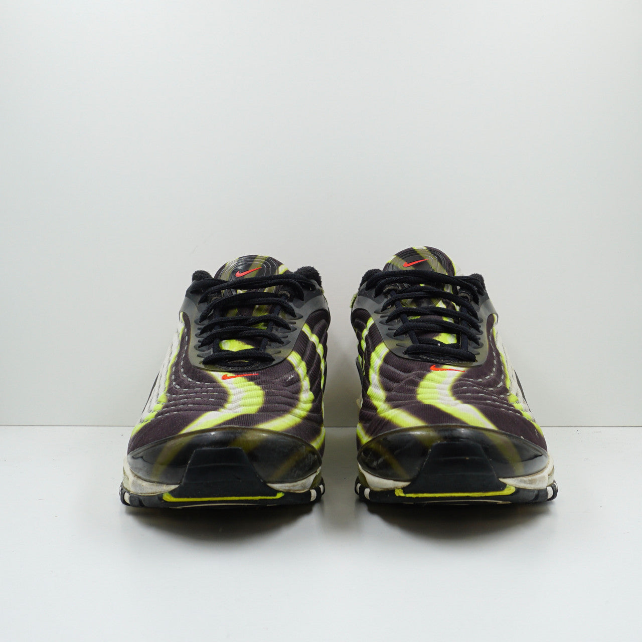 Nike Air Max Deluxe Black Volt Habanero Red