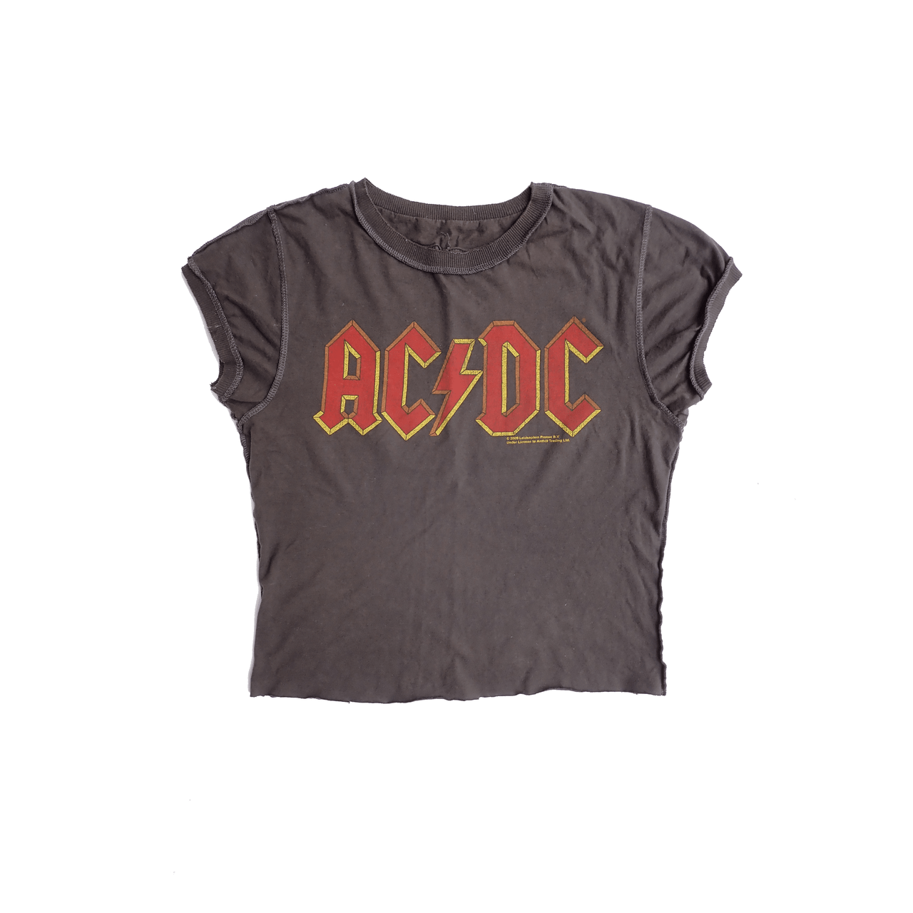 Vintage AC/DC Cropped Tshirt (W)