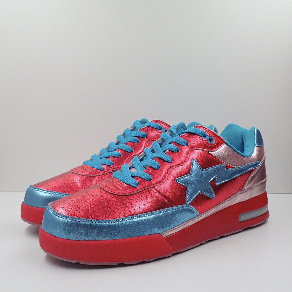 Bape Pharrell x Roadsta FS-034 Low Red Blue (2006)
